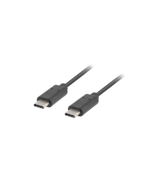 Cabluri periferice LANBERG Cablu USB-C M/M 2.0 1 m negru