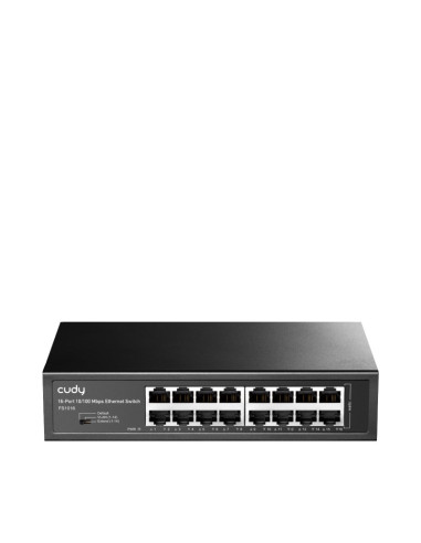 Switch-uri CUDY 16-Port 10/100 Mbps Metal Switch