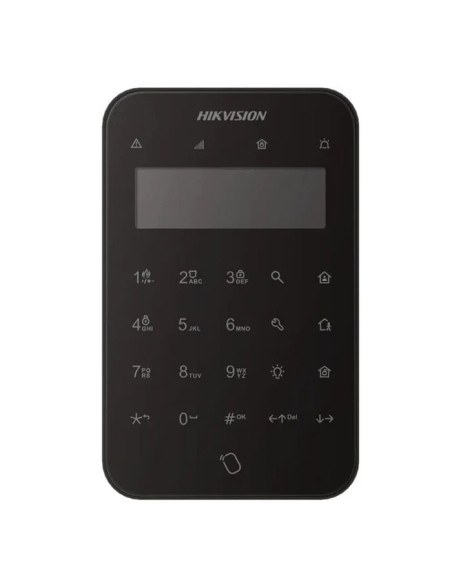 Centrale si tastaturi HIKVISION TASTATURA WIRELESS LCD AXPRO NEGRU
