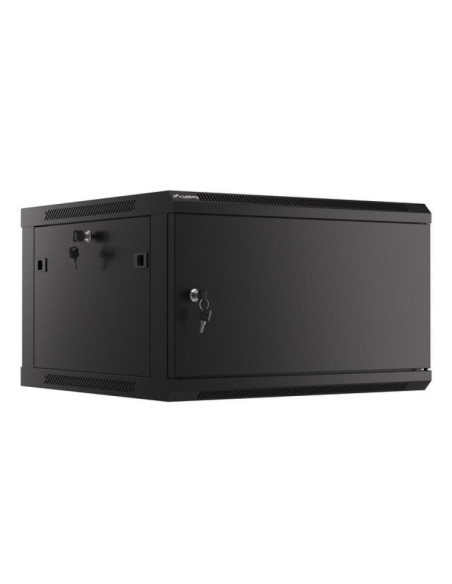 Cabinete metalice / Rack -uri LANBERG Dulap rack de perete 19", 6U negru