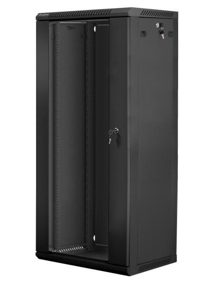 Cabinete metalice / Rack -uri LANBERG Dulap rack 19" perete 27U/ 600x450 ng V2