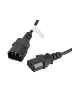 Cabluri periferice LANBERG Cablu IEC 320 C13 C14 1,8 m negru