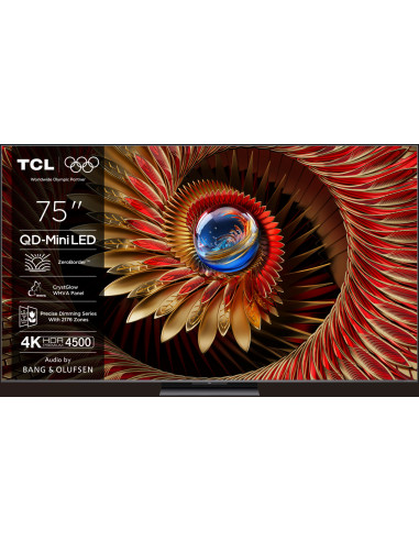 Televizoare TCL QD-MiniLED TV 4K 75''(189 cm)...