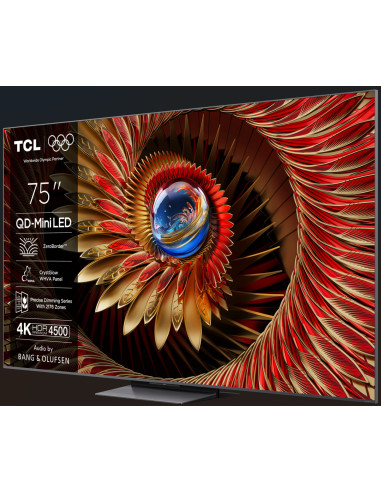 Televizoare TCL QD-MiniLED TV 4K 75''(189 cm)...