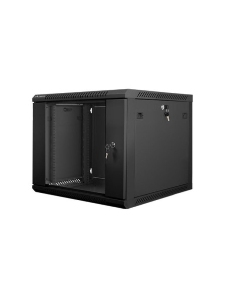 Cabinete metalice / Rack -uri LANBERG Dulap rack de perete 19", 9U negru V2