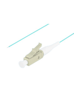 Cabluri alimentare LANBERG Pigtail fibră MM LC/UPC OM3 aqua