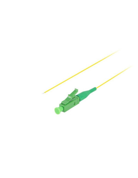 Cabluri alimentare LANBERG Pigtail fibră SM LC/APC 2 m galben
