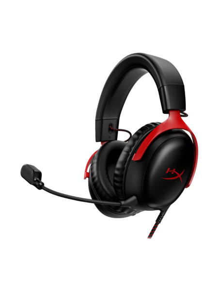 Casti audio HP Casti gaming HyperX Cloud III Black-Red