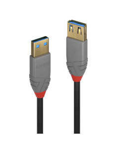Cabluri periferice LINDY Cablu Lindy 2m USB 3.2 Type Ext...