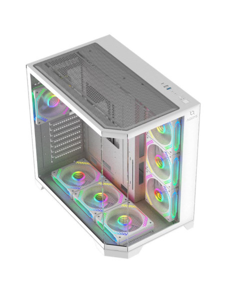 Carcase AQIRYS Carcasa Aqirys Titan Midi Tower White