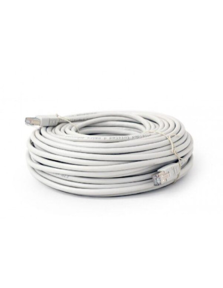 Cabluri alimentare SPACER Patchcord FTP Spacer Cat6 30m alb