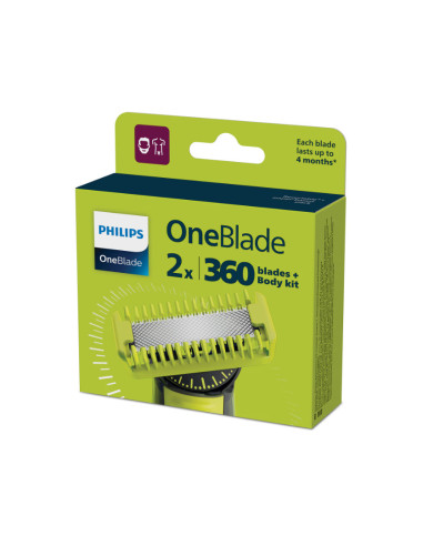 Accesorii PHILIPS Set 2 rezerve OneBlade...