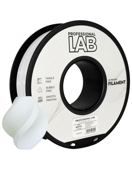 Accesorii imprimare 3D PROFESSIONAL LAB PROF. LAB 3D FILAMENT 1KG PETG WHITE