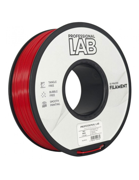 Accesorii imprimare 3D PROFESSIONAL LAB PROF. LAB 3D FILAMENT 1KG ABS+ RED