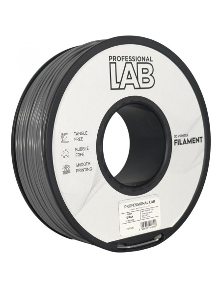 Accesorii imprimare 3D PROFESSIONAL LAB PROF. LAB 3D FILAMENT 1KG ABS+ GRAY
