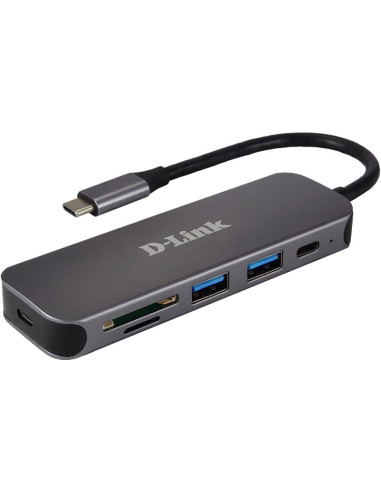 Docking station D-LINK DLINK 5-in-1 USB-C Hub...