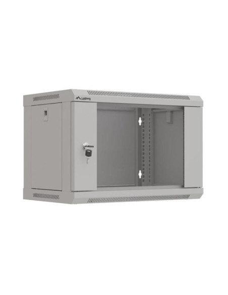 Cabinete metalice / Rack -uri LANBERG Dulap rack de perete 19", 6U, gri,