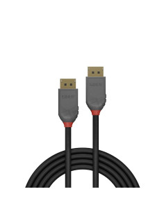 Cabluri video LINDY Cablu Lindy 3m DisplayPort 1.4, Anthra L