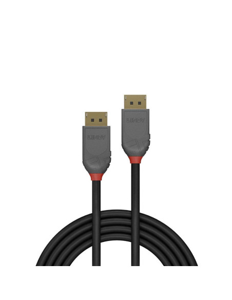 Cabluri video LINDY Cablu Lindy 3m DisplayPort 1.4, Anthra L