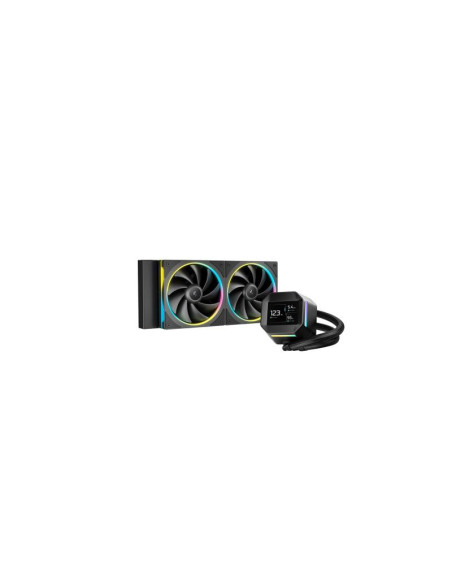 Cooler Procesor DEEPCOOL CPU COOLER DEEPCOOL LM240 RGB BLACK