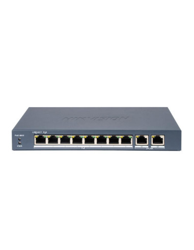 Switch-uri HIKVISION SWITCH POE 8 PORTURI SMART