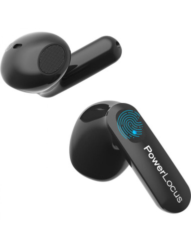 Casti audio PowerLocus Casti Wireless Vibe BK