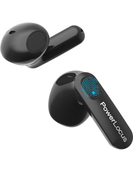 Casti audio PowerLocus Casti Wireless Vibe BK