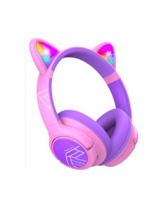 Casti audio PowerLocus Casti pentru copii Pink 2