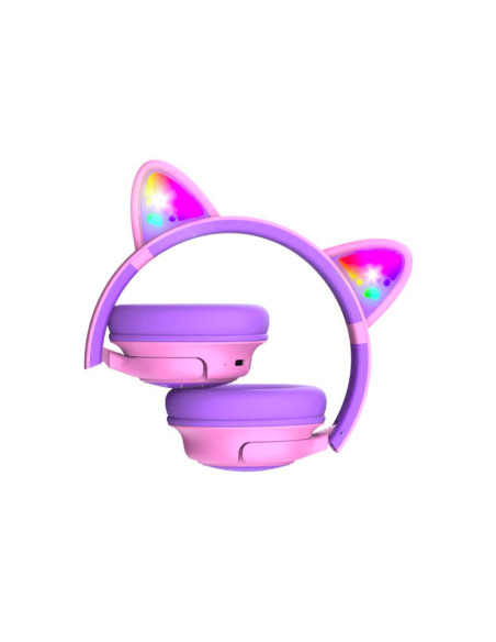 Casti audio PowerLocus Casti pentru copii Pink