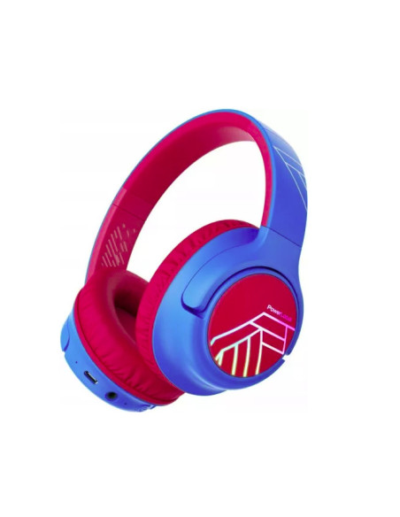 Casti audio PowerLocus Casti pentru copii blue/red