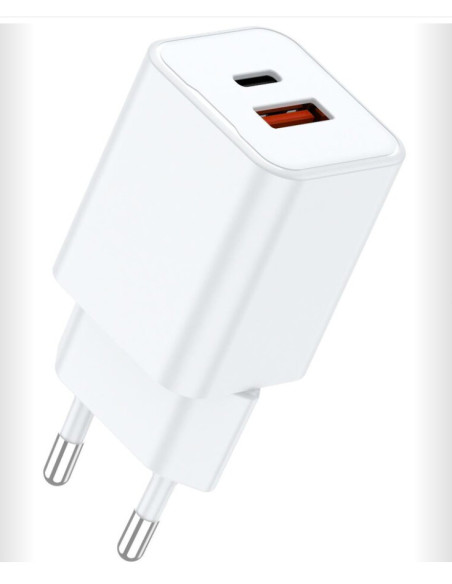 Cabluri periferice LEMONTTI Lemontti Incarcator Retea 25W Alb