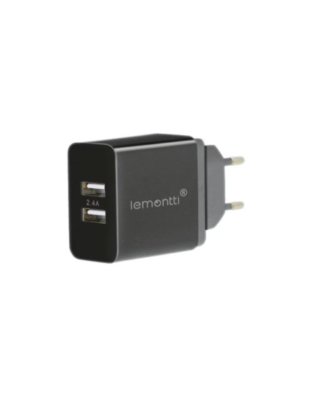 Cabluri periferice LEMONTTI Lemontti Incarcator Retea 2.4A 2porturi