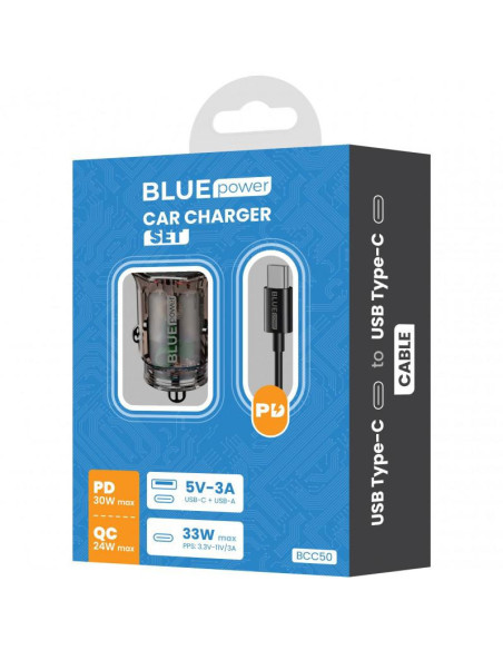 Televizoare OTHER Inc.Auto BluePower BCC50 33W 3A Bk