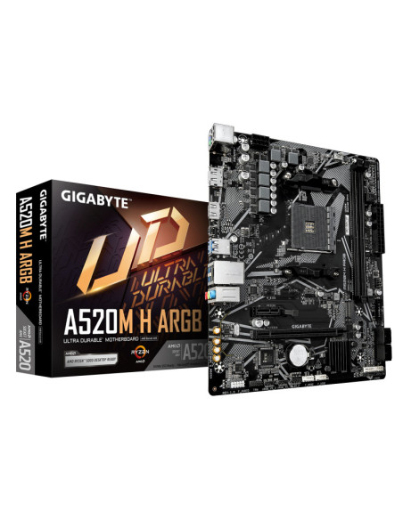 Blaci de baza GIGABYTE A520M H ARGB motherboard