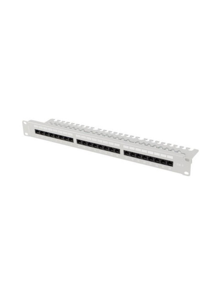 Alte accesorii retea LANBERG Patch panel 24 porturi 1U Cat.6 UTP gr