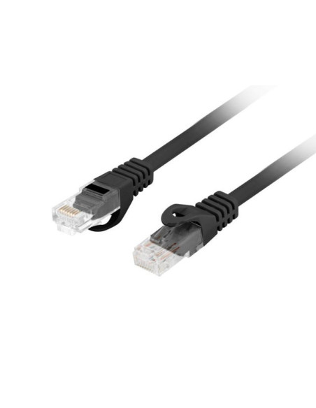 Alte accesorii retea LANBERG Patch cord Cat.6 UTP LSZH Cu 2 m negru