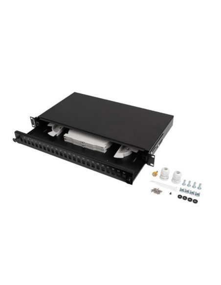 Alte accesorii retea LANBERG Patch panel fibră rack 19" 1U 24x SC