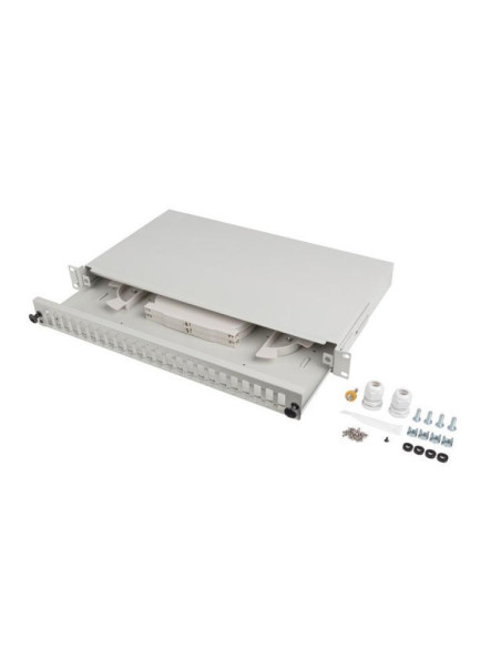 Alte accesorii retea LANBERG Patch panel fibră rack 19" 1U 24x SC