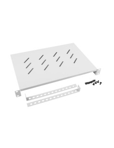 Accesorii LANBERG Poliță fixă 483x300 mm, max. 25 kg, gri