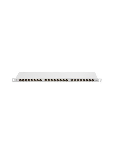 Alte accesorii retea LANBERG Patch panel 24 porturi 0,5U Cat.6 FTP gr