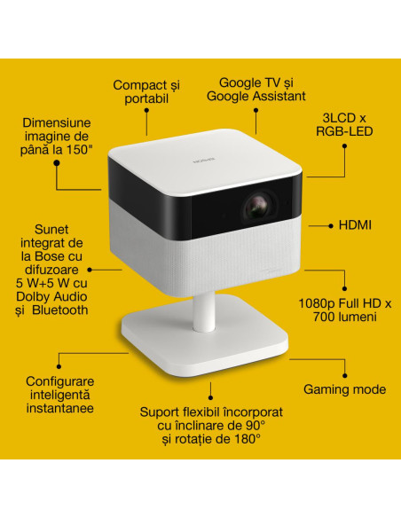 Videoproiectoare EPSON PROJECTOR EPSON EF-71 DIAMOND WHITE