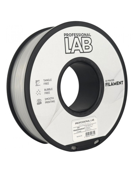 Accesorii imprimare 3D PROFESSIONAL LAB PROF. LAB 3D FILAMENT 1KG ABS+ TRANSPARE