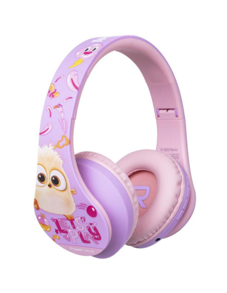 Casti audio PowerLocus Casti pentru copii AngryBirds