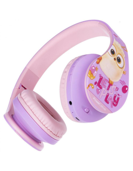 Casti audio PowerLocus Casti pentru copii AngryBirds