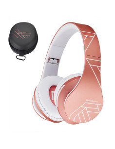 Casti audio POWERLOCUS Casti Wireless PowerLocus P2, Rose...