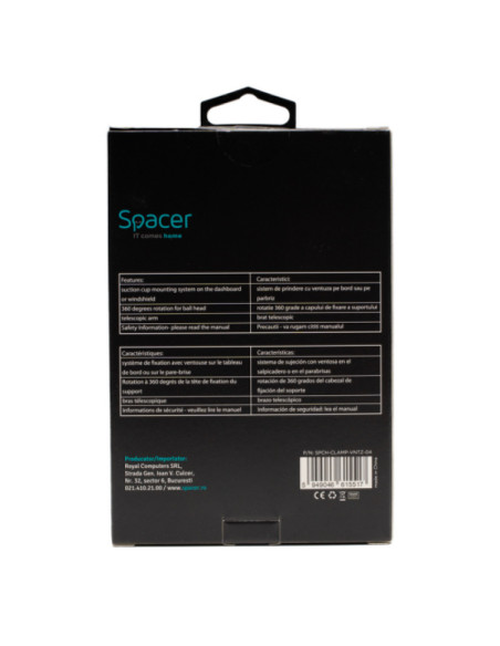 Accesorii SPACER Suport auto si CLAMP-VNTZ-04