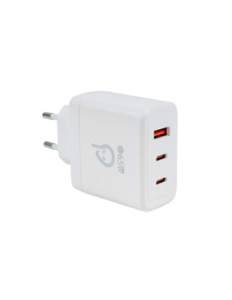 Televizoare SPACER Incarcator retea Spacer GaN, 2 x USB 65W