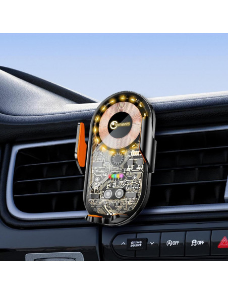 Accesorii LEMONTTI Lemontti Suport Auto cu incarcare WS 15W