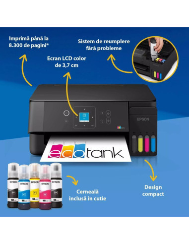 Multifunctionale InkJet EPSON L3360 CISS COLOR...