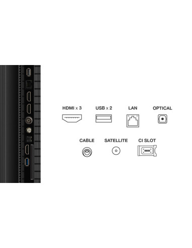 Televizoare TCL QLED TV 4K 85''(214 cm) TCL 85P7K